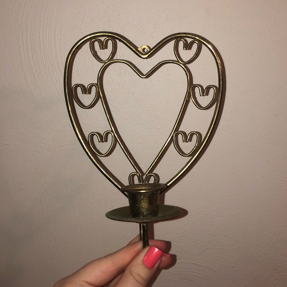 Vintage Heart Sconce